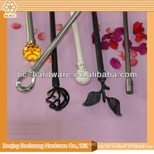 2013 hot curtain rod , plate curtain rod , single curtain rod